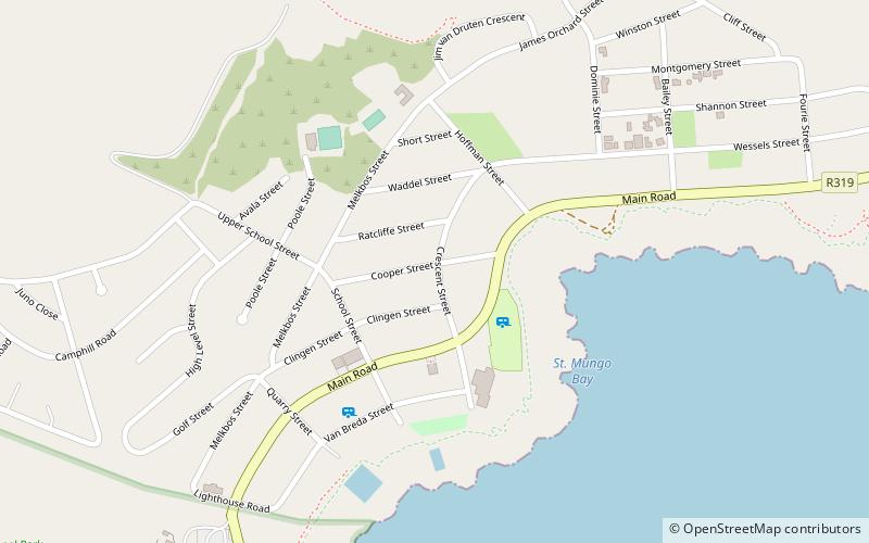 Cape Agulhas location map