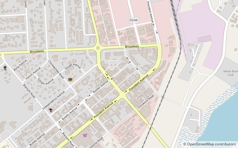 musee du copperbelt ndola location map
