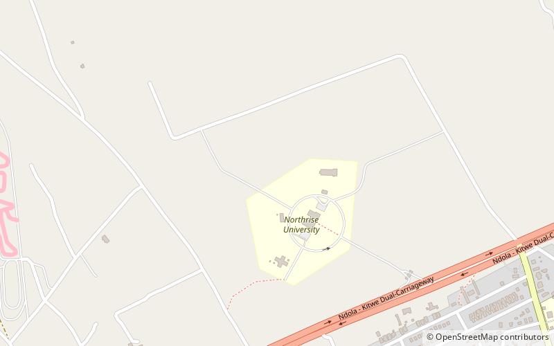 northrise university ndola location map