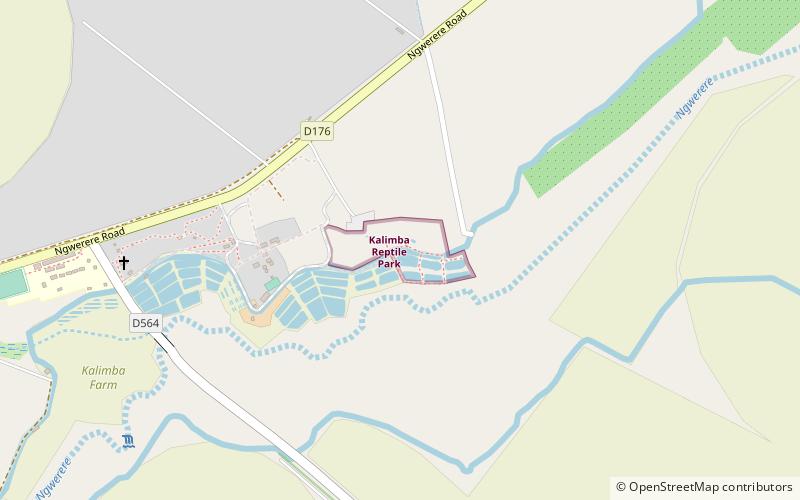 Kalimba Reptile Park location map