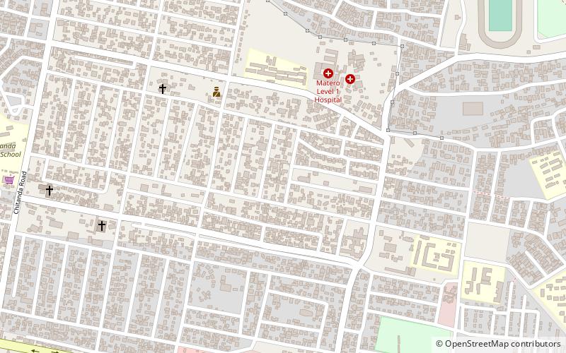 matero lusaka location map