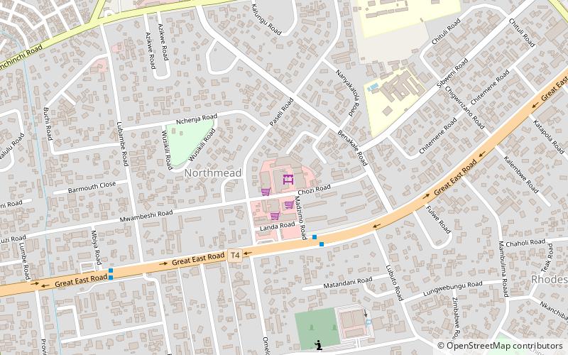 northmead market lusaka location map