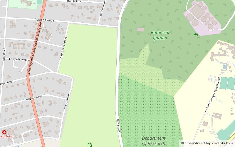 National Botanic Garden location map