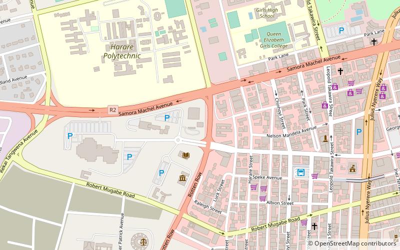 ZANU–PF Building location map