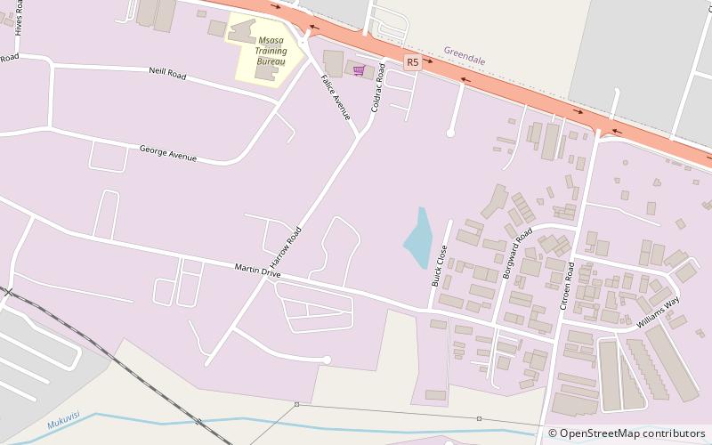 Chapungu Sculpture Park location map