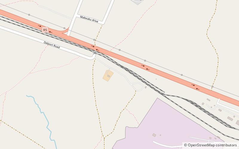 Mabvuku location map