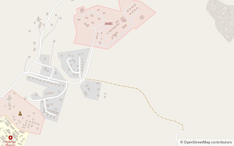 Nyanga District location map