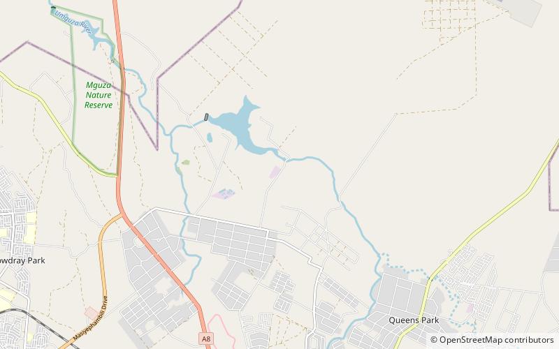 district dumguza bulawayo location map