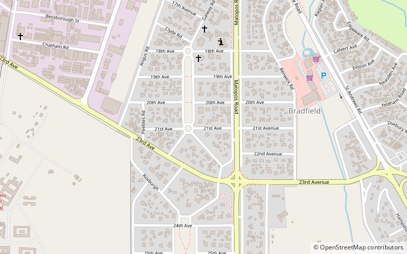 Bradfield location map