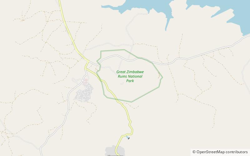 Great Zimbabwe Museum location map