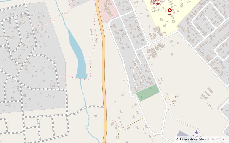 Chipinge location map
