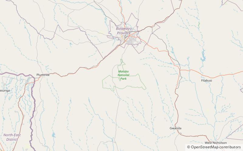 cecil john rhodes grave park narodowy matobo location map