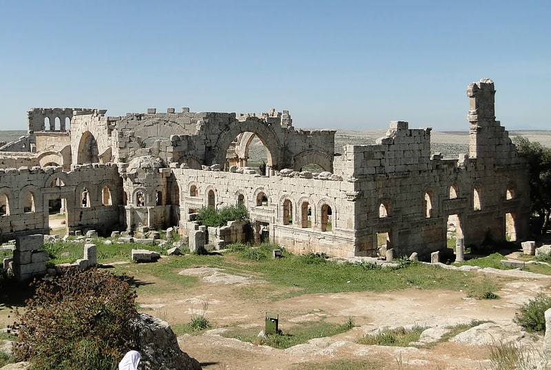 iglesia de san simon estilita aldeas antiguas del norte de siria