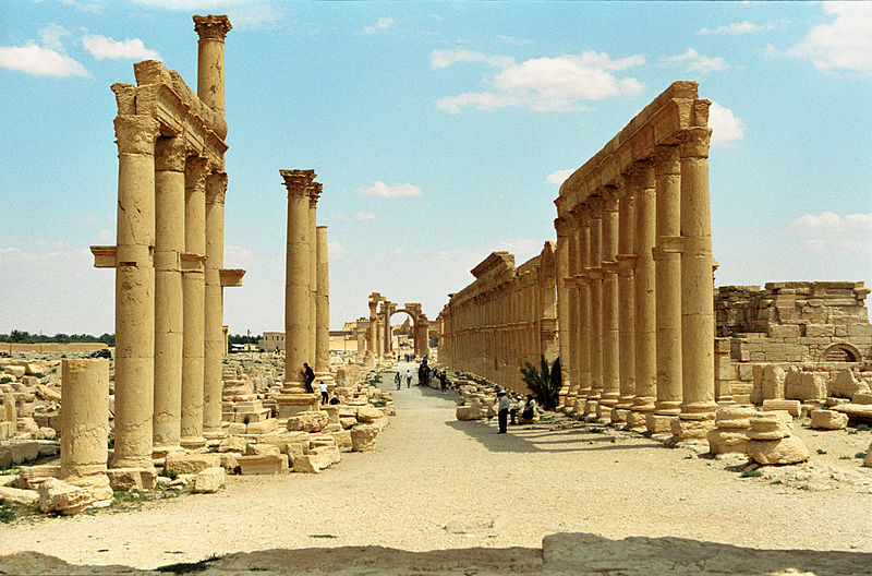 Grande colonnade de Palmyre