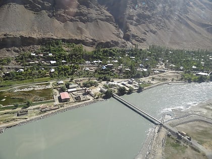 Tajik–Afghan bridge at Tem-Demogan
