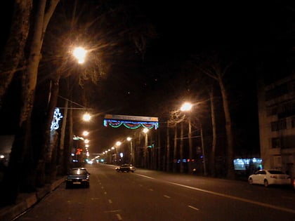 rudaki avenue dushanbe