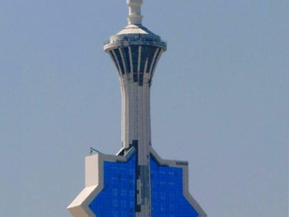 fernsehturm turkmenistan asgabat
