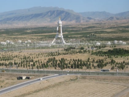 neutrality monument ashgabat