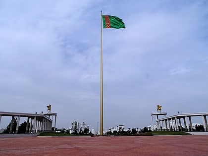 ashgabat flagpole aszchabad