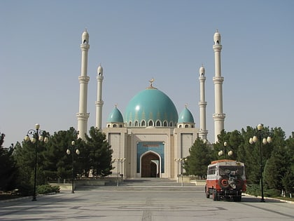 saparmurat hajji mosque geok tepe