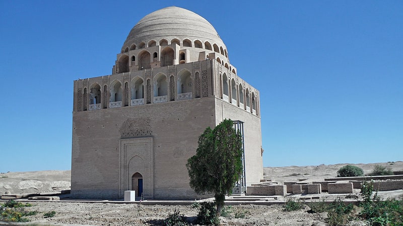 tomb of ahmed sanjar merv
