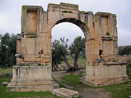 arch of alexander severus thugga