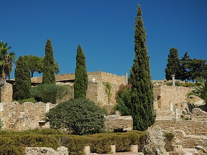 colline de lodeon et parc des villas romaines de carthage la marsa