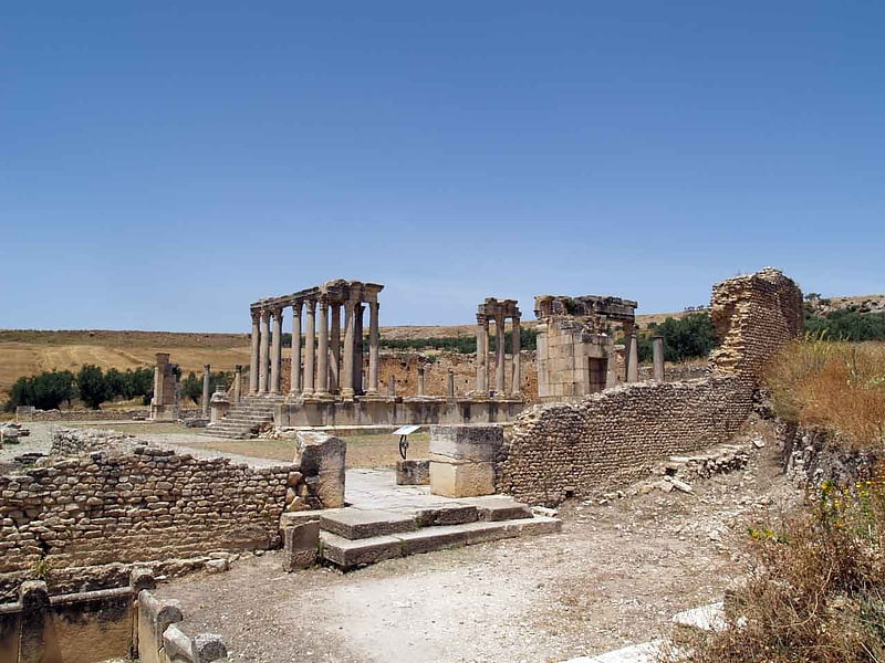 temple of juno caelestis thugga