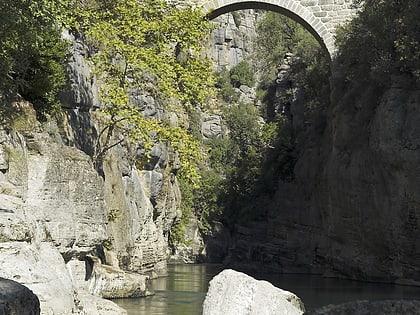 eurymedon bridge koprulu canyon