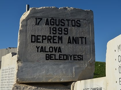 yalova earthquake monument