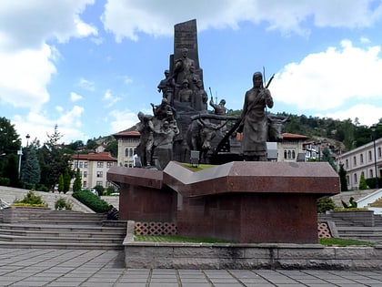 ataturk and serife baci monument kastamonu