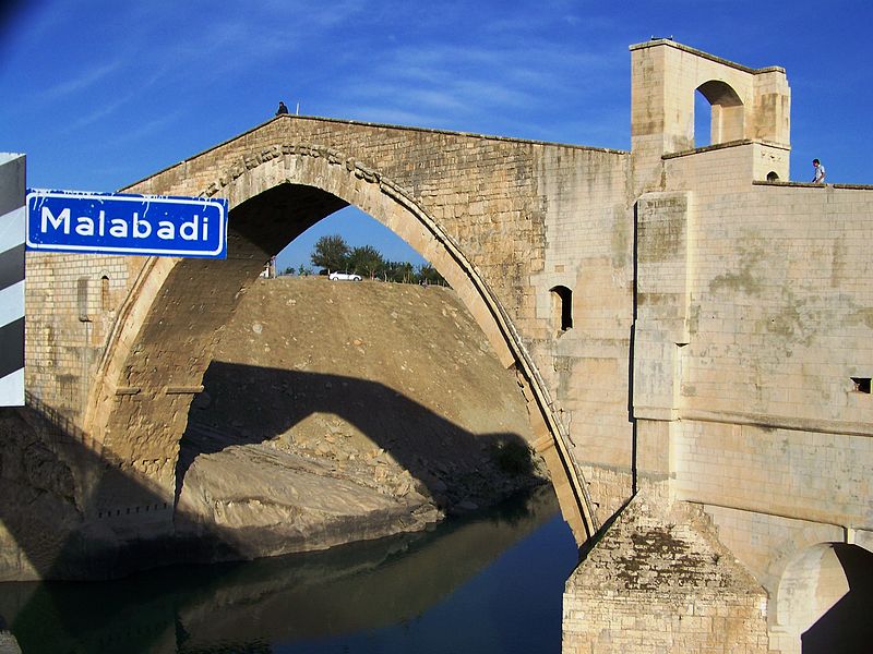 Pont de Malabadi à Silvan-Diyarbakır