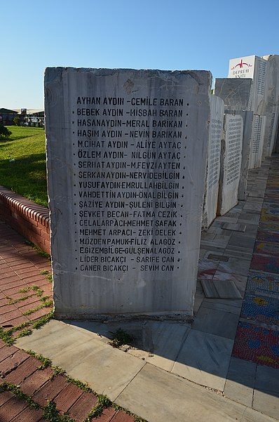 Yalova Earthquake Monument