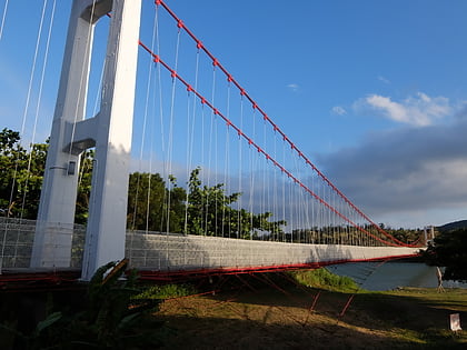 gangkou suspension bridge parc national de kenting