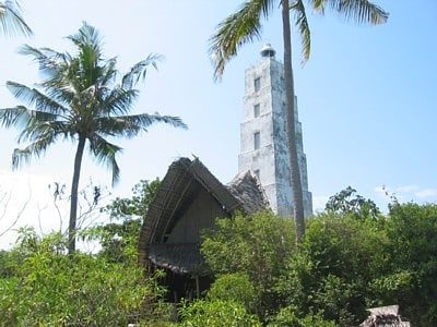 chumbe lighthouse isla chumbe