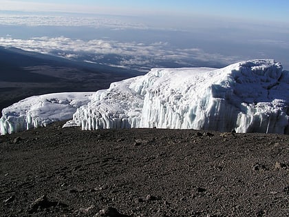 glaciar de rebmann kilimanjaro