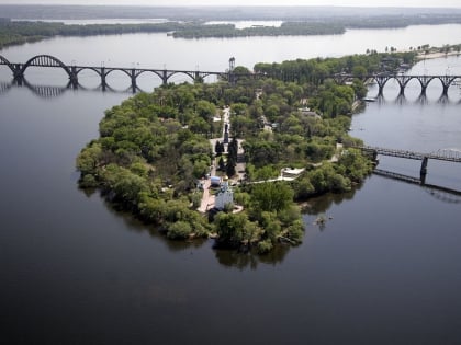 monastic island dnipro