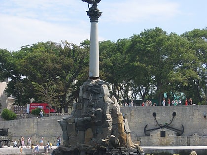 monument to the sunken ships sevastopol