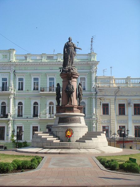 Statue de Catherine II et des fondateurs d'Odessa