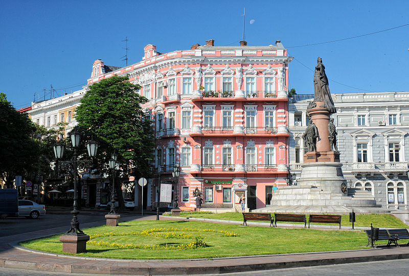 Statue de Catherine II et des fondateurs d'Odessa