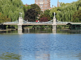 boston public garden foot bridge