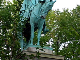 equestrian statue of charles devens worcester