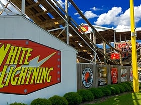 White Lightning Roller Coaster