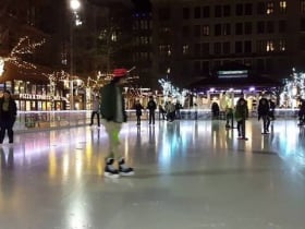 rockville town square outdoor ice skating