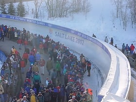 Piste de bobsleigh, luge et skeleton de Park City