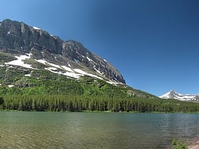fishercap lake glacier nationalpark