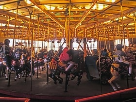 Santa Cruz Looff Carousel and Roller Coaster