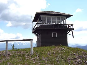 huckleberry fire lookout park narodowy glacier