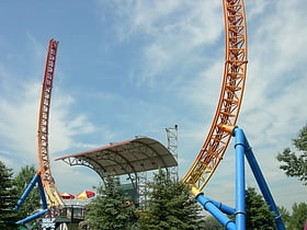 half pipe roller coaster denver