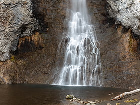 fairy falls parque nacional de yellowstone